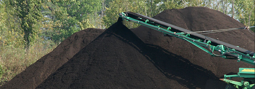 Lush Garden using CJ Krantz's Compost in Tonawanda, NY